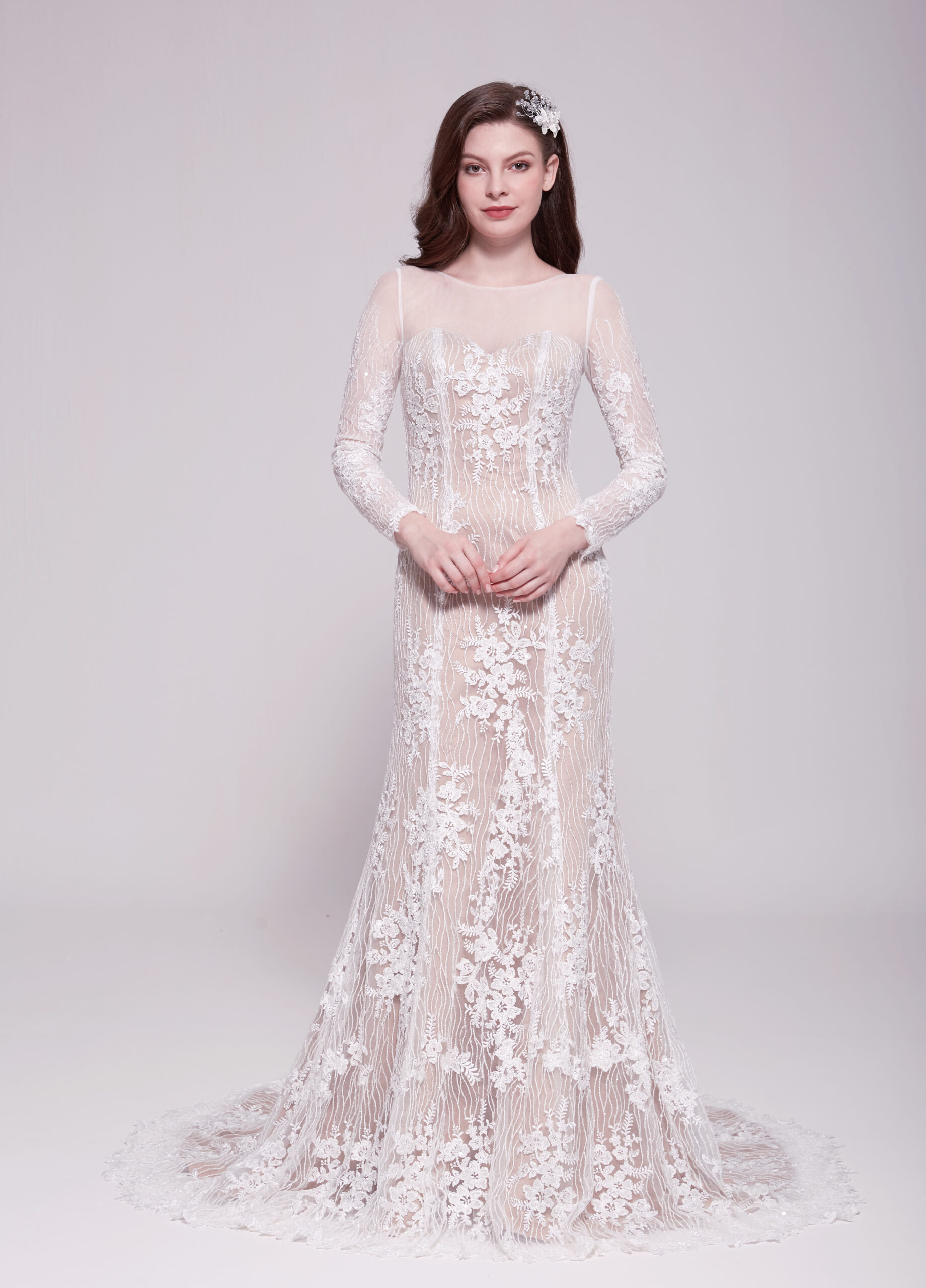 Estilio - An incredible sheath wedding dress | WED4LESS OUTLETS ...