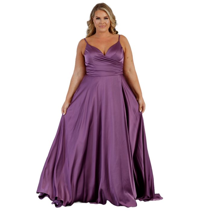Carnation | Satin Bridesmaid Dress