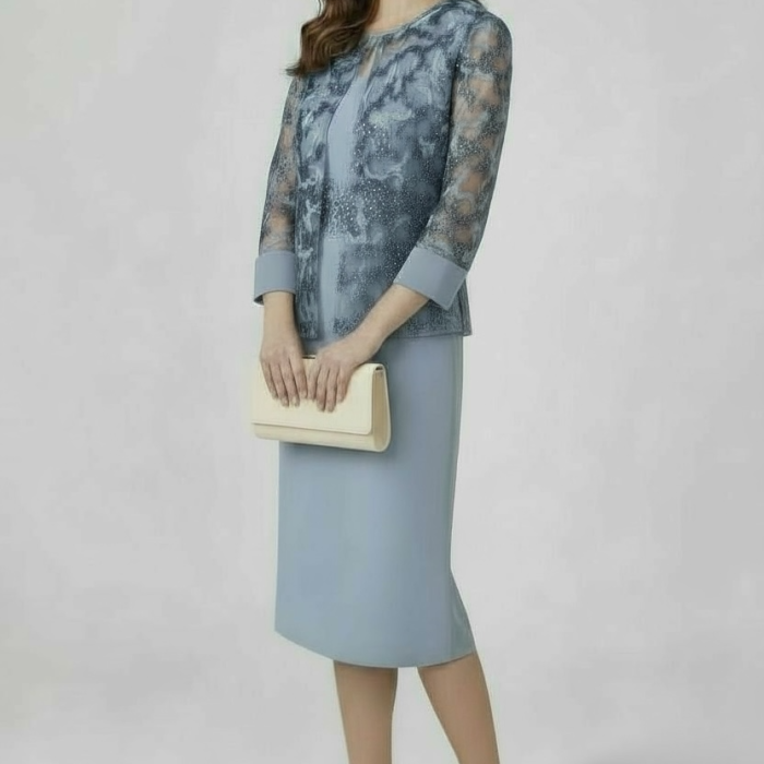 Céline Dress with short jacket ~ Mother of the bride & groom