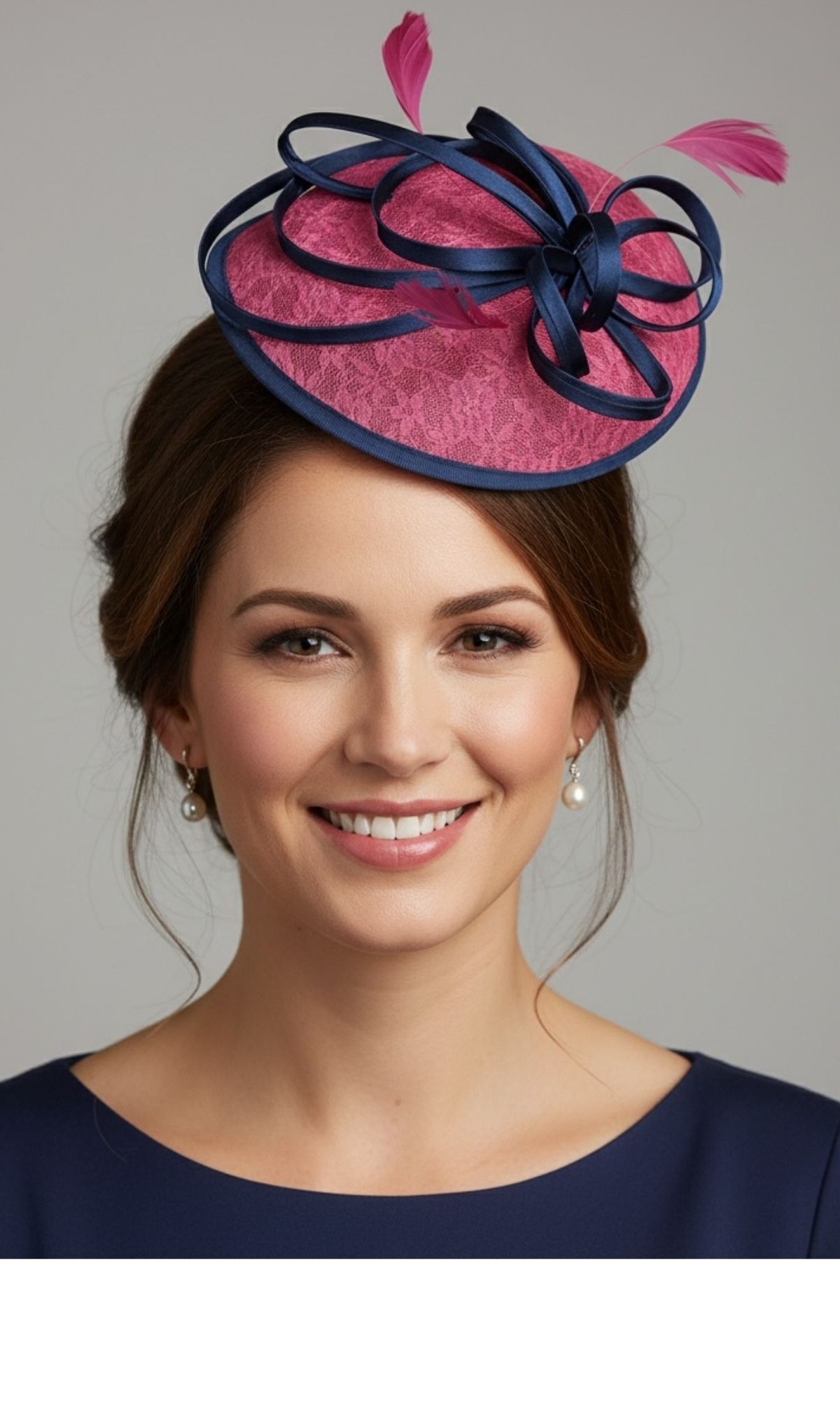 Saucer Loop & Feather Fascinator