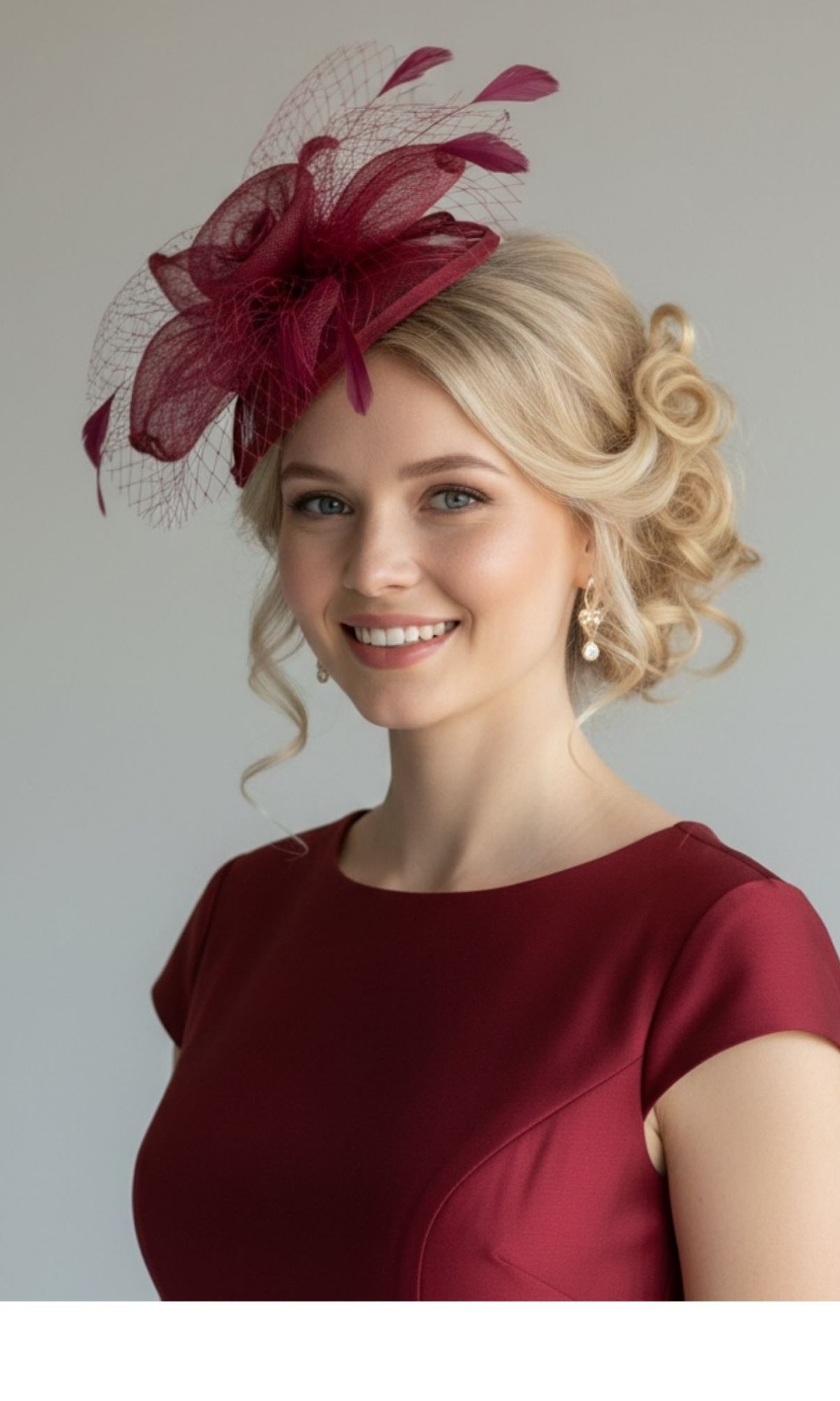 Dart Feather & Bow Fascinator