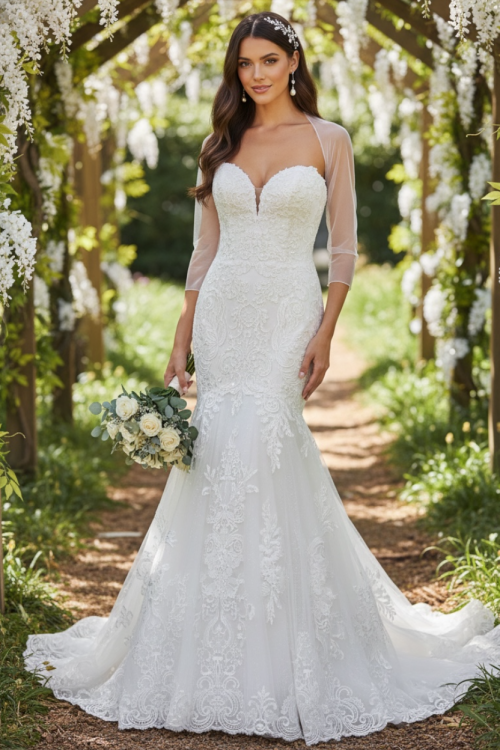 Just One Look - A sexy fishtail gown